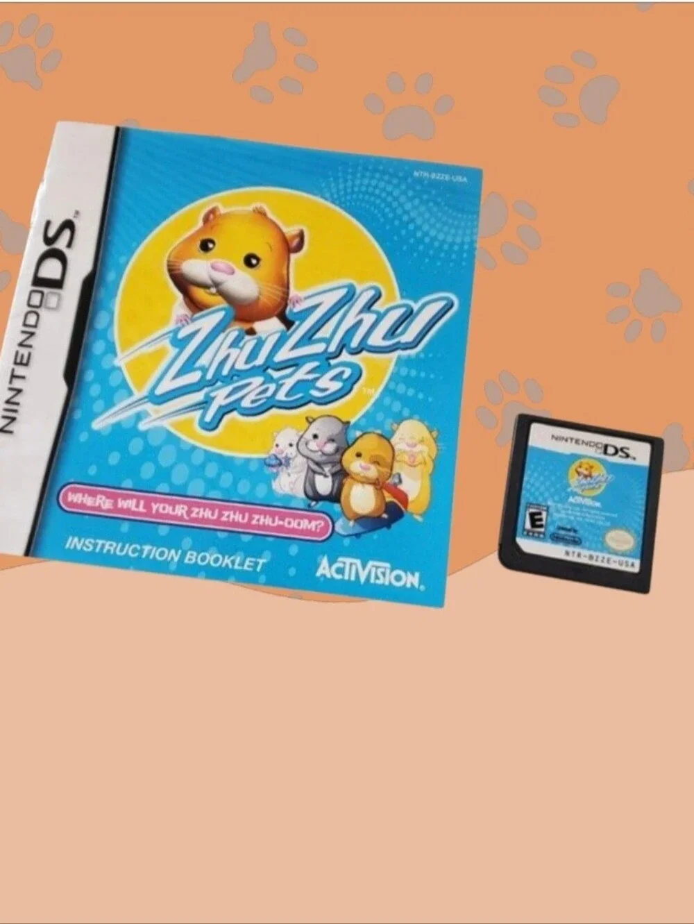 Zhu Zhu Pets Nintendo DS Video Game *TESTED*